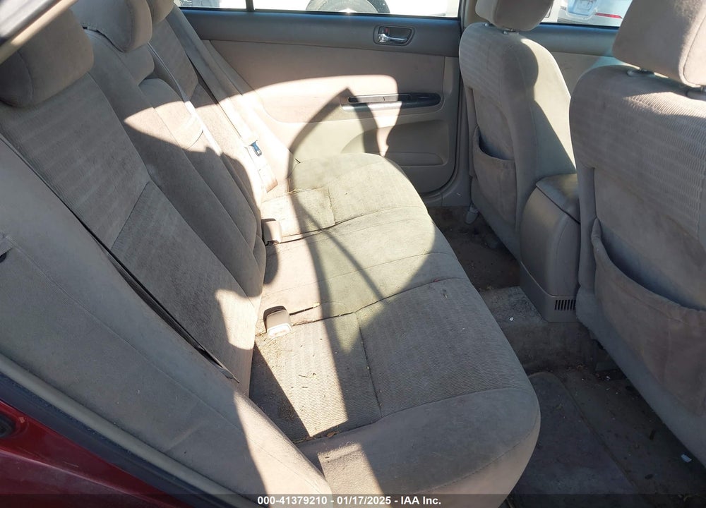 2005 TOYOTA CAMRY LE VIN: 4T1BE30K25U029718