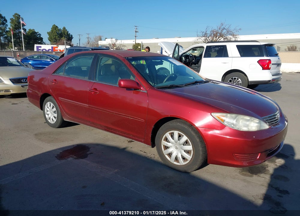2005 TOYOTA CAMRY LE VIN: 4T1BE30K25U029718