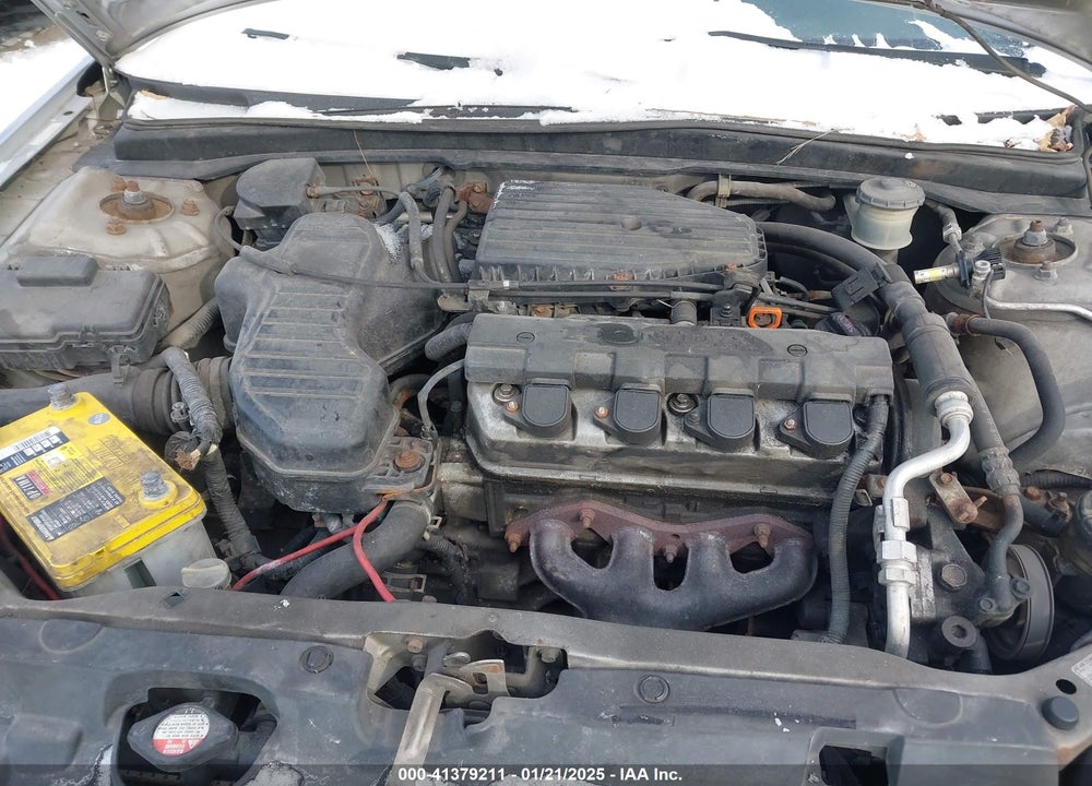 2001 HONDA CIVIC LX VIN: 1HGES16571L078320