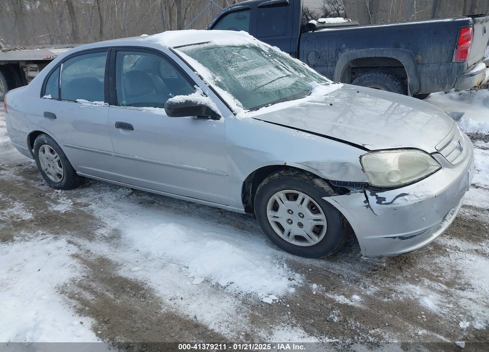 2001 HONDA CIVIC LX VIN: 1HGES16571L078320
