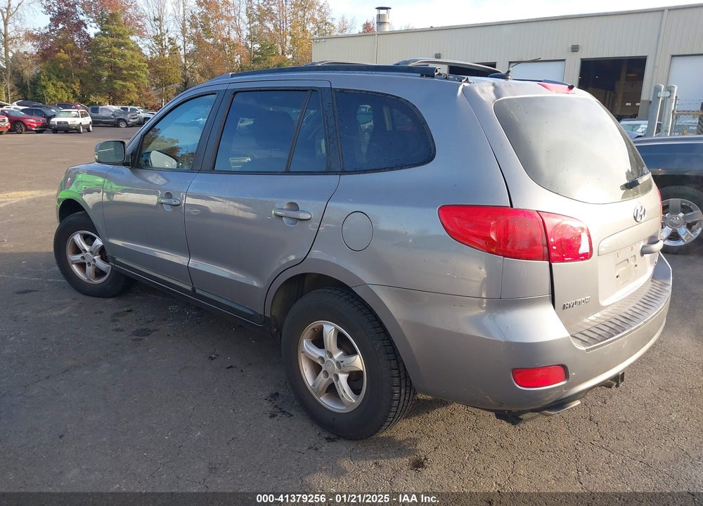 2007 HYUNDAI SANTA FE GLS VIN: 5NMSG13D87H074737