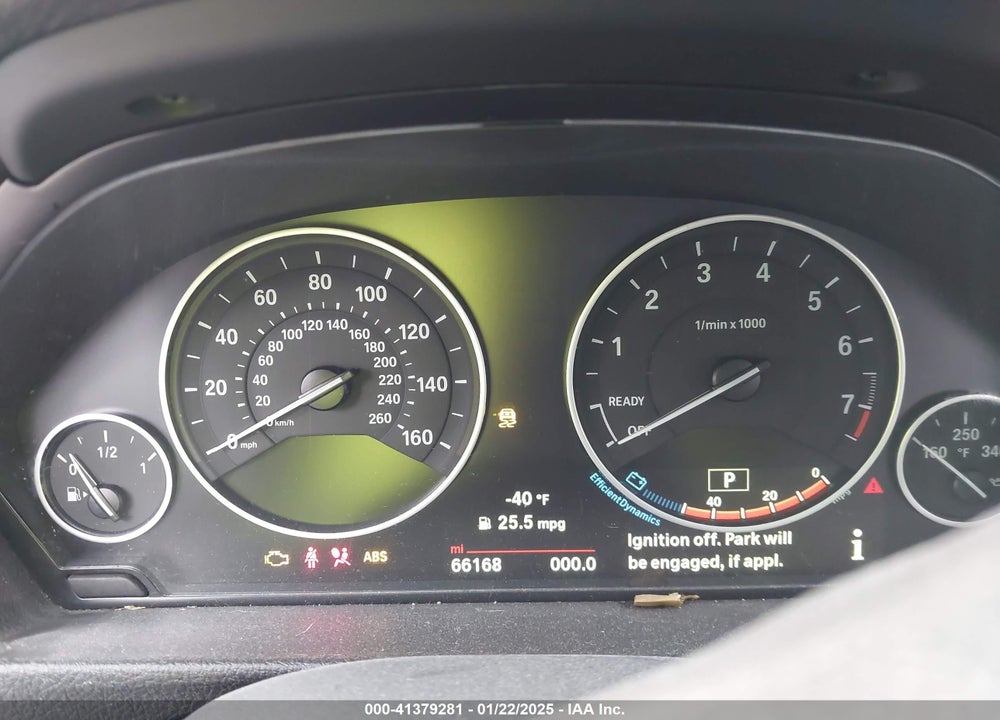 2017 BMW 320I VIN: WBA8E5G38HNU44787