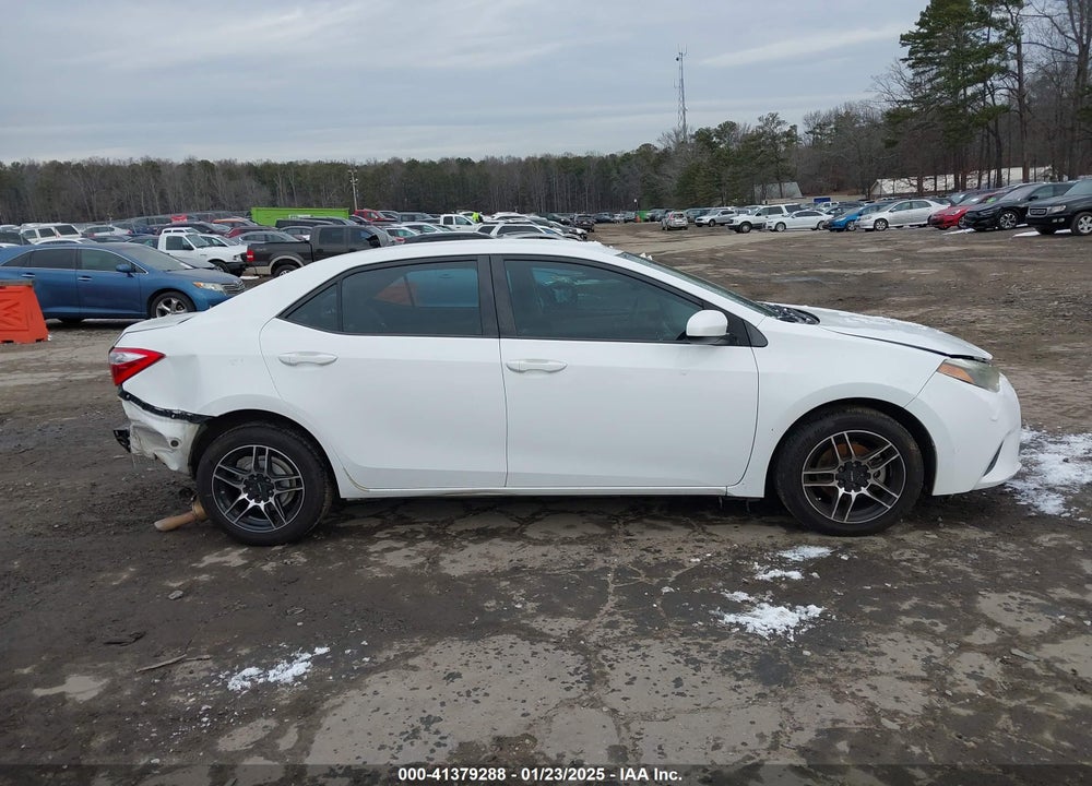2014 TOYOTA COROLLA VIN: 2T1BURHE2EC151243