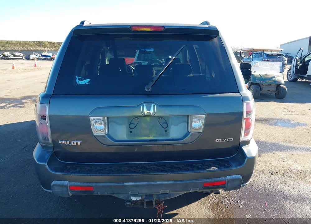 2006 HONDA PILOT EX VIN: 2HKYF18446H514489