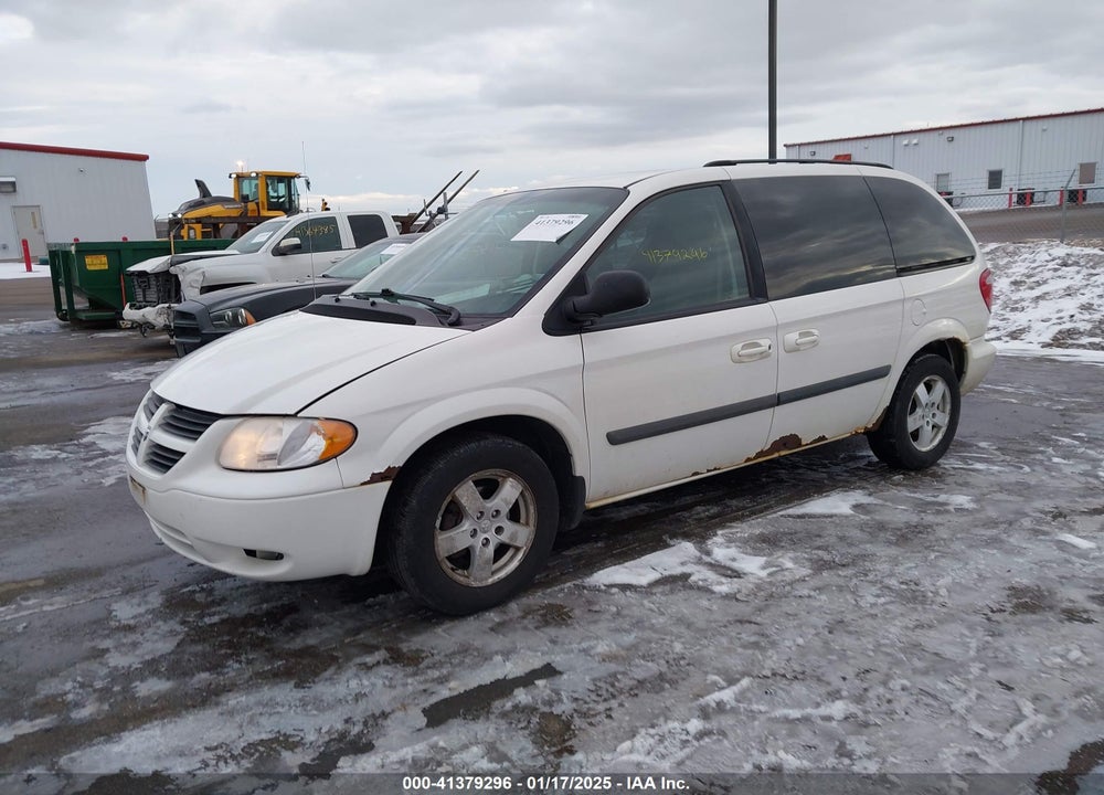 2007 DODGE CARAVAN SXT VIN: 1D4GP45R17B237459