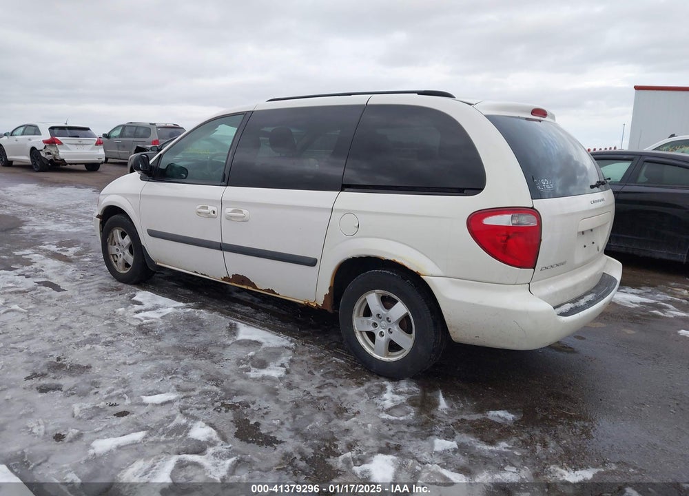 2007 DODGE CARAVAN SXT VIN: 1D4GP45R17B237459