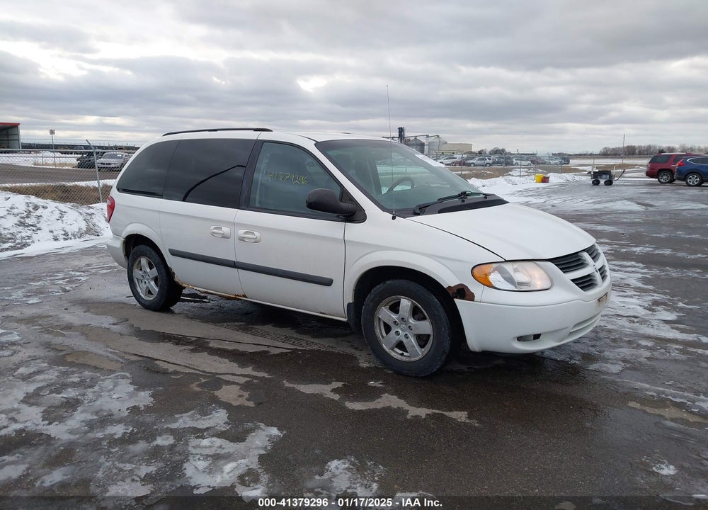 2007 DODGE CARAVAN SXT VIN: 1D4GP45R17B237459