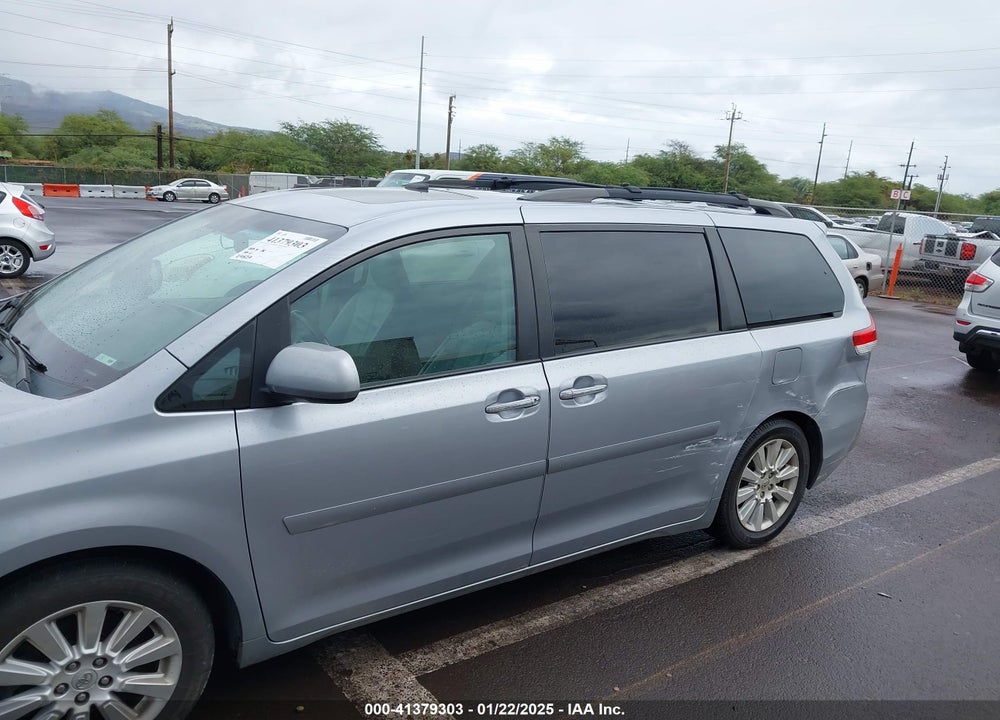 2012 TOYOTA SIENNA XLE LIMITED VIN: 5TDYK3DC1CS192310