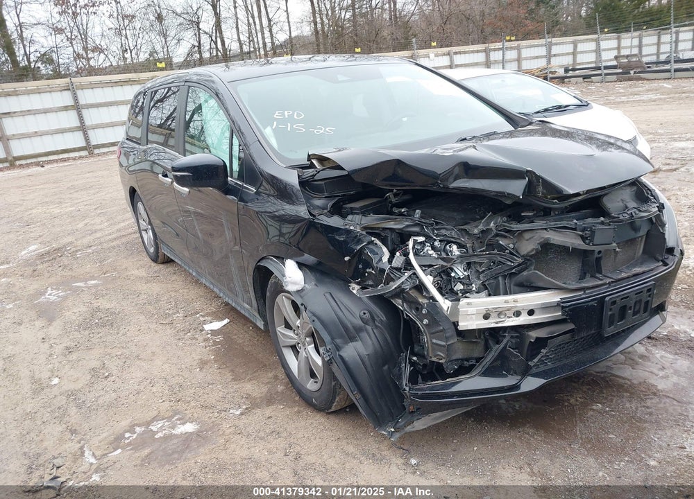 2019 HONDA ODYSSEY EX-L VIN: 5FNRL6H73KB081714