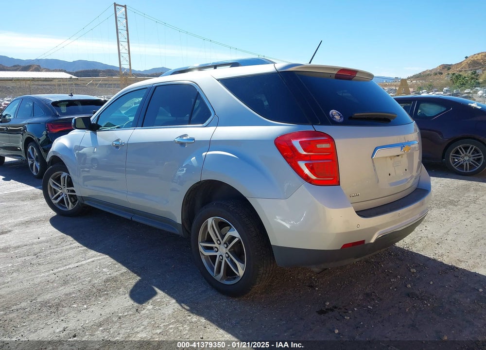 2016 CHEVROLET EQUINOX LTZ VIN: 2GNFLGEK1G6231292