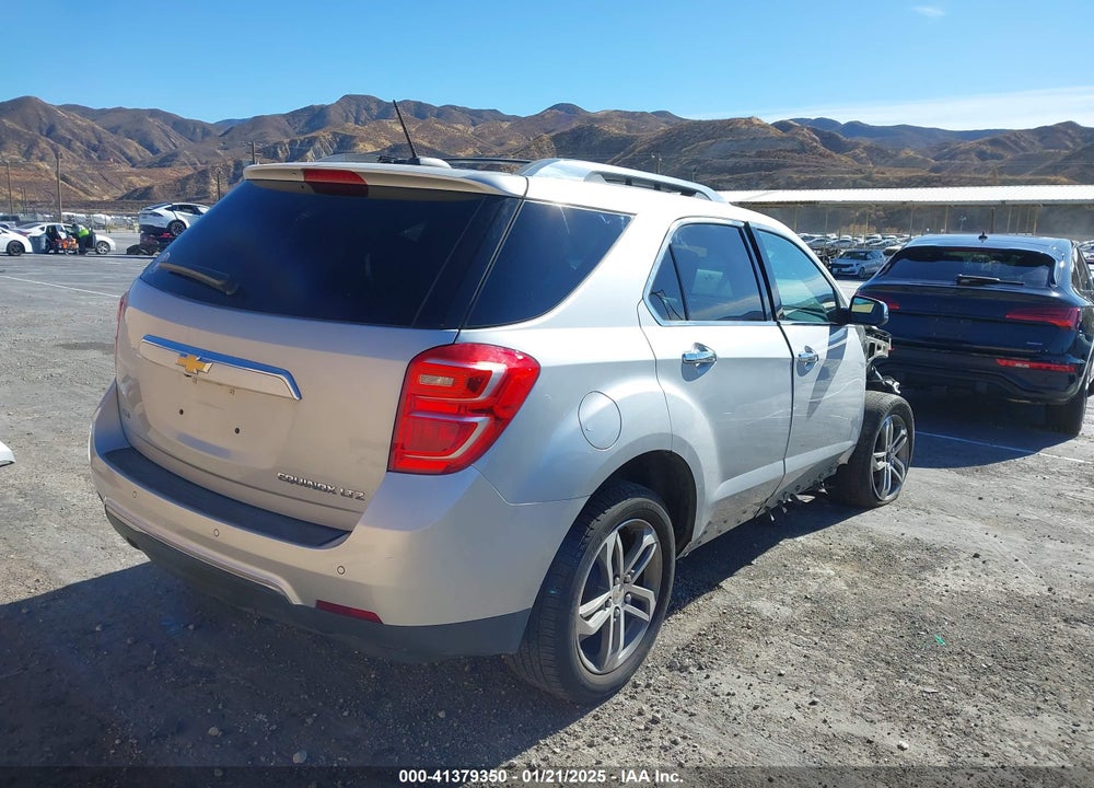 2016 CHEVROLET EQUINOX LTZ VIN: 2GNFLGEK1G6231292