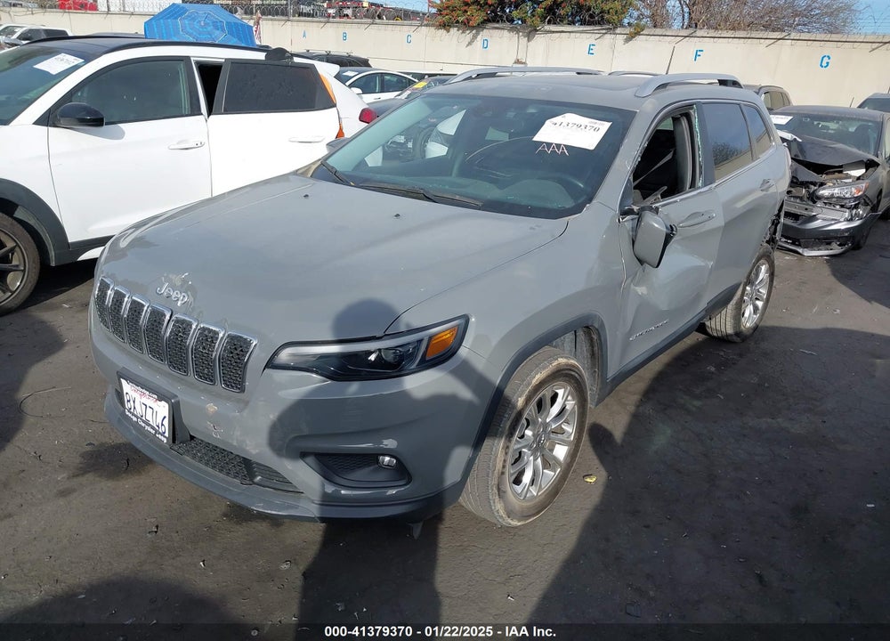 2021 JEEP CHEROKEE LATITUDE LUX FWD VIN: 1C4PJLMN4MD107344