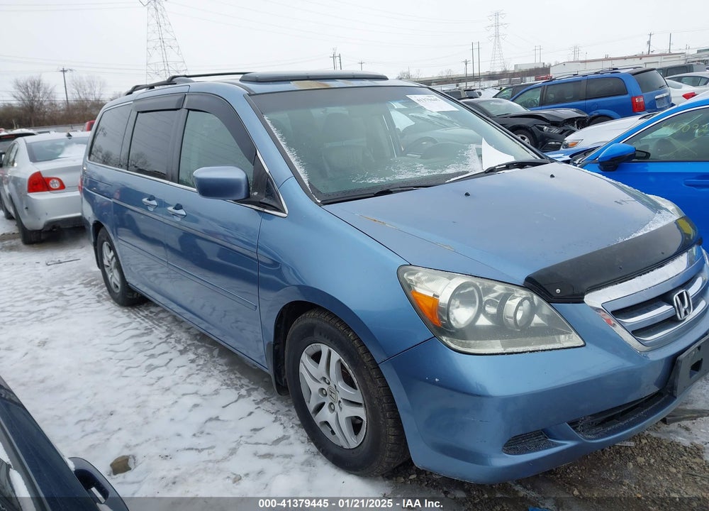 2007 HONDA ODYSSEY EX-L VIN: 5FNRL38777B014653