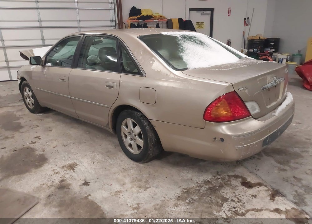 2001 TOYOTA AVALON VIN: 4T1BF28B21U151792