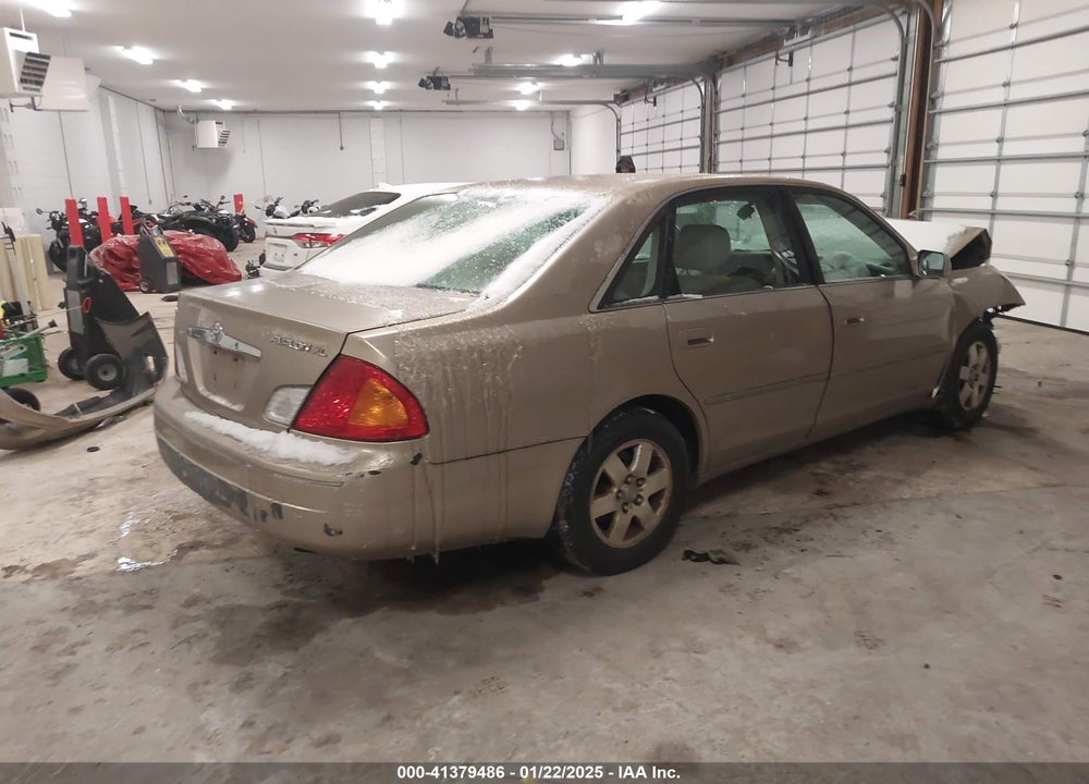 2001 TOYOTA AVALON VIN: 4T1BF28B21U151792