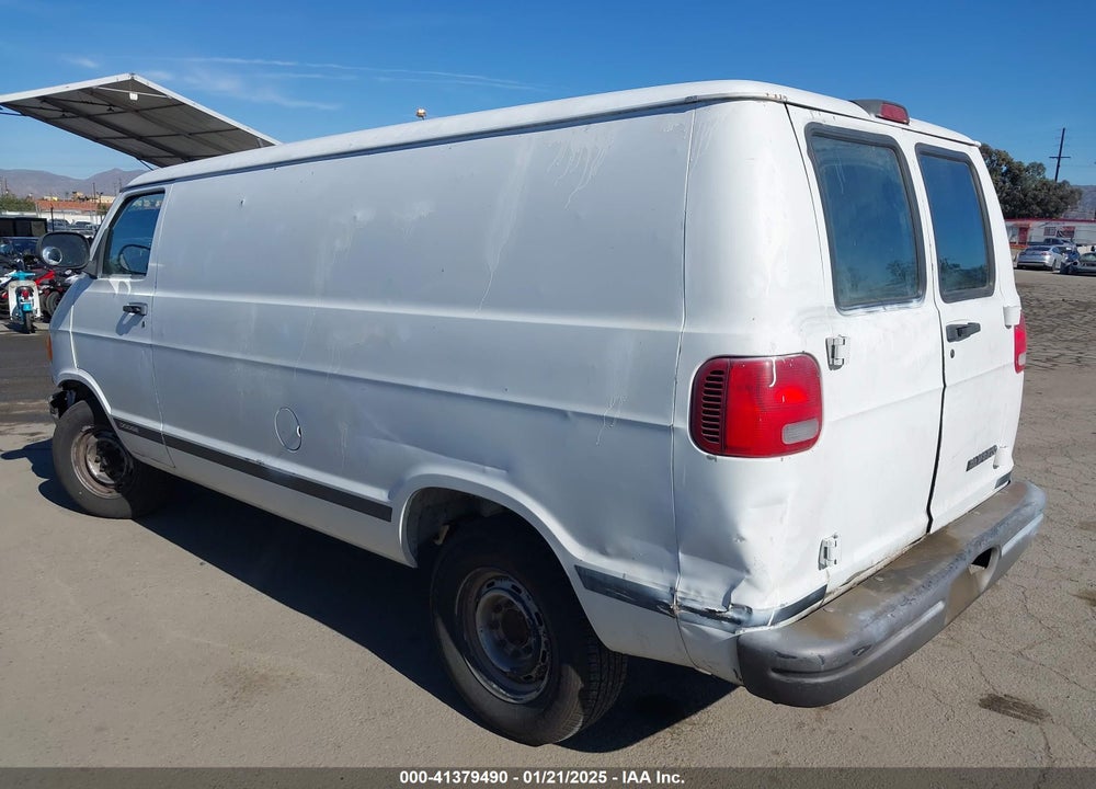 2001 DODGE RAM VAN 2500 CONVERSION VIN: 2B7JB21Z51K544971