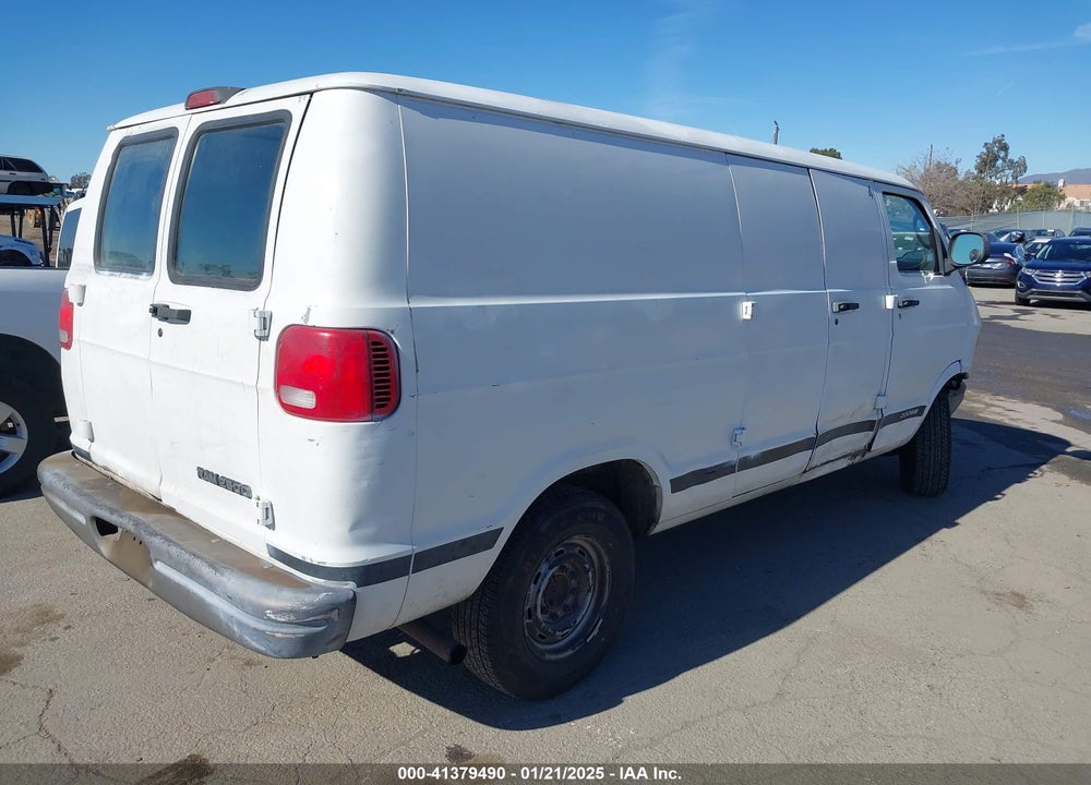 2001 DODGE RAM VAN 2500 CONVERSION VIN: 2B7JB21Z51K544971