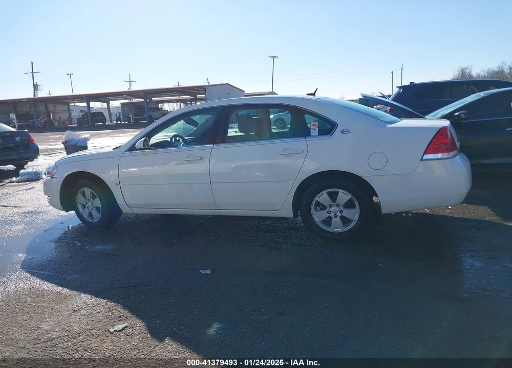 2008 CHEVROLET IMPALA VIN: 2G1WT58K181298989
