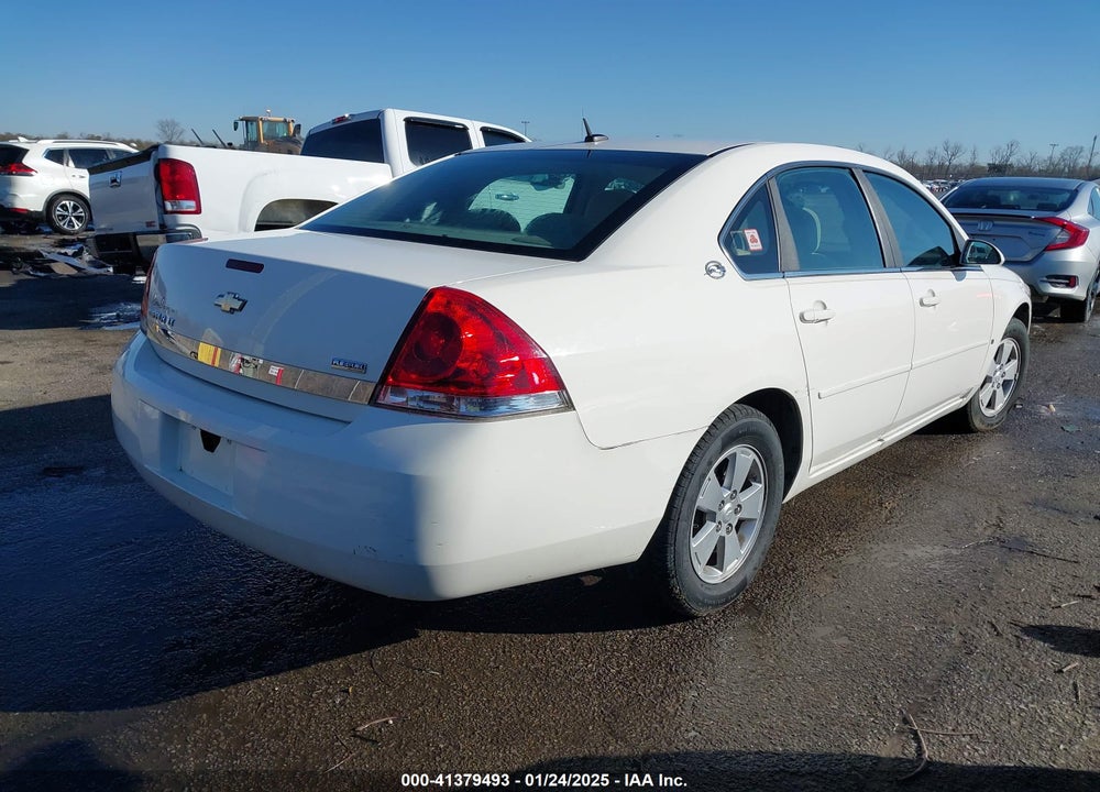 2008 CHEVROLET IMPALA VIN: 2G1WT58K181298989