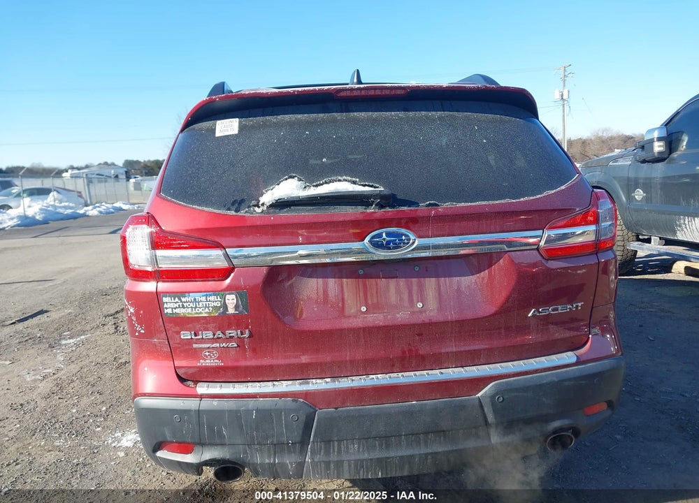 2020 SUBARU ASCENT VIN: 4S4WMAHD0L3404359