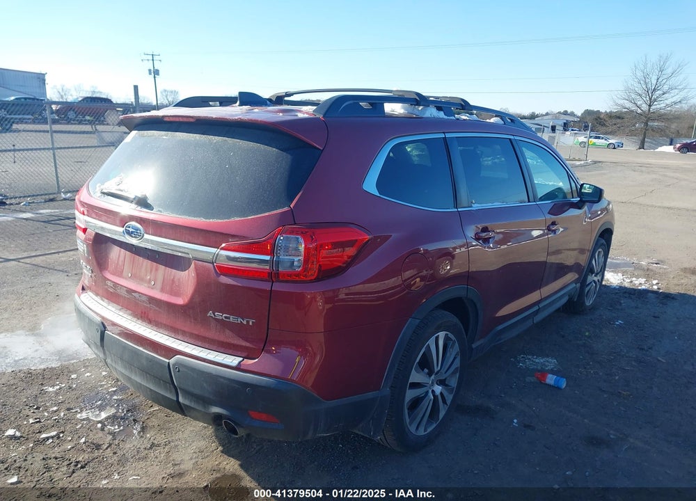 2020 SUBARU ASCENT VIN: 4S4WMAHD0L3404359