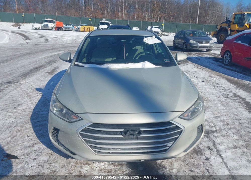 2017 HYUNDAI ELANTRA SE VIN: KMHD84LF1HU076487