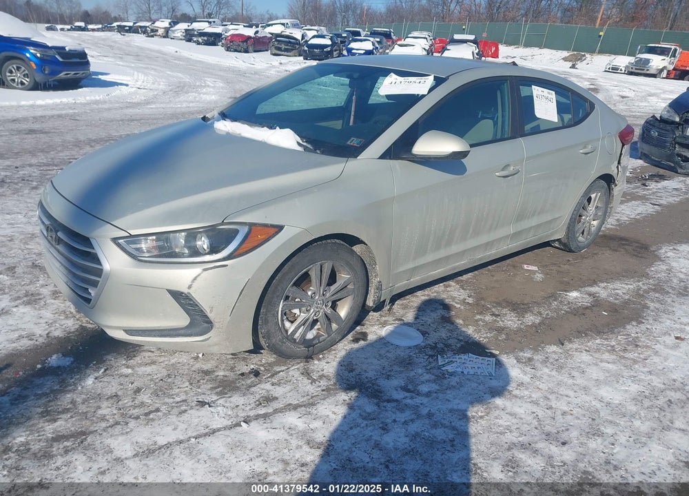 2017 HYUNDAI ELANTRA SE VIN: KMHD84LF1HU076487
