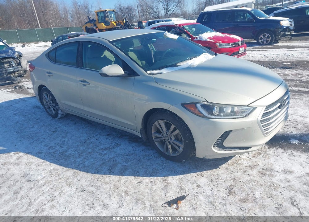 2017 HYUNDAI ELANTRA SE VIN: KMHD84LF1HU076487