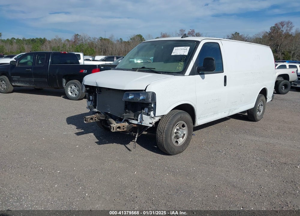 2021 CHEVROLET EXPRESS CARGO RWD 2500 REGULAR WHEELBASE WT VIN: 1GCWGAFP9M1253110