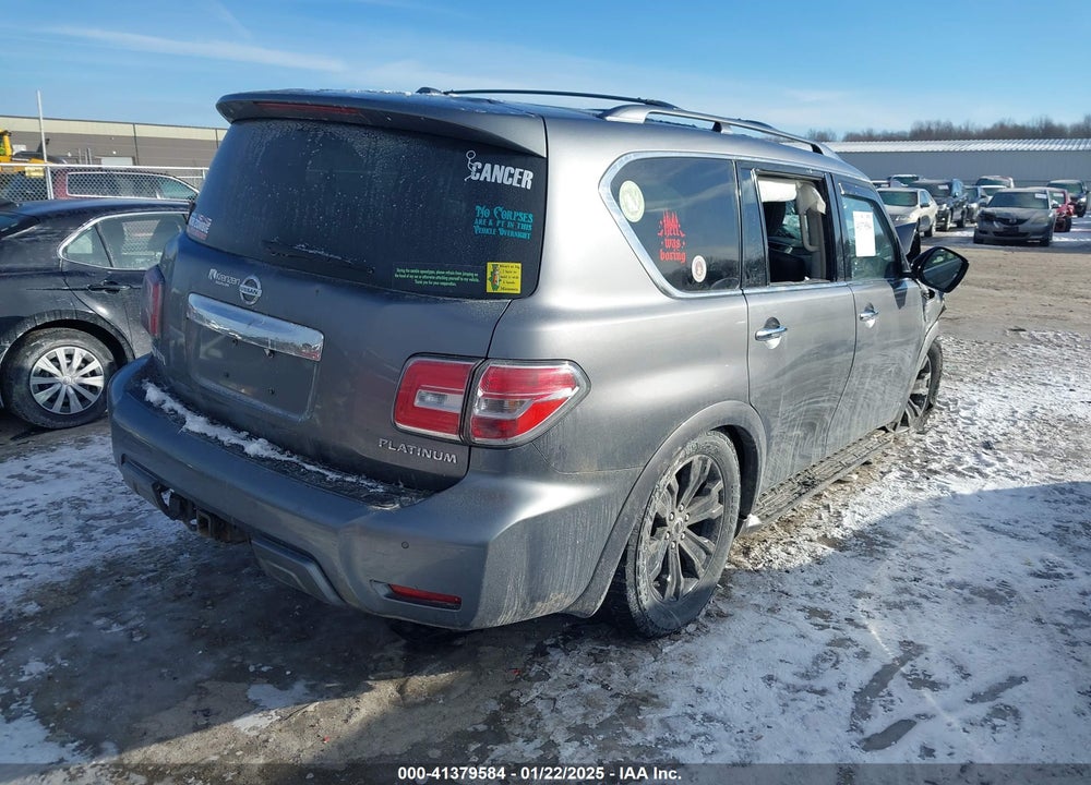 2019 NISSAN ARMADA PLATINUM VIN: JN8AY2NE0K9759618