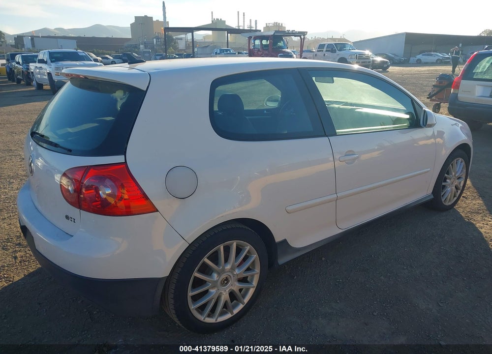 2007 VOLKSWAGEN GTI 2-DOOR VIN: WVWFV71K57W075269