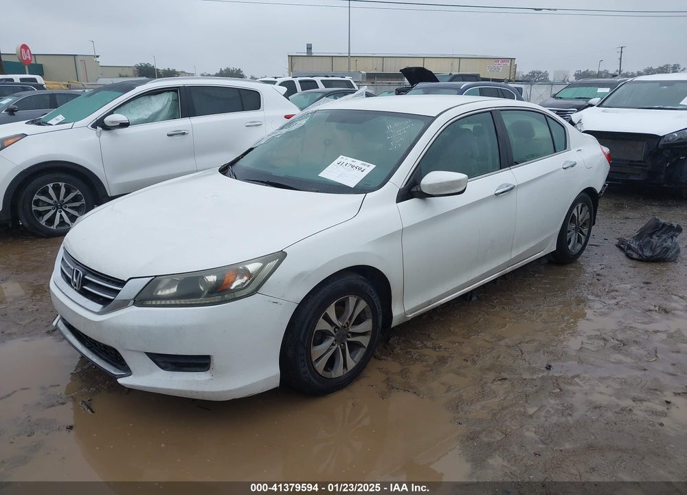 2014 HONDA ACCORD LX VIN: 1HGCR2F36EA090175