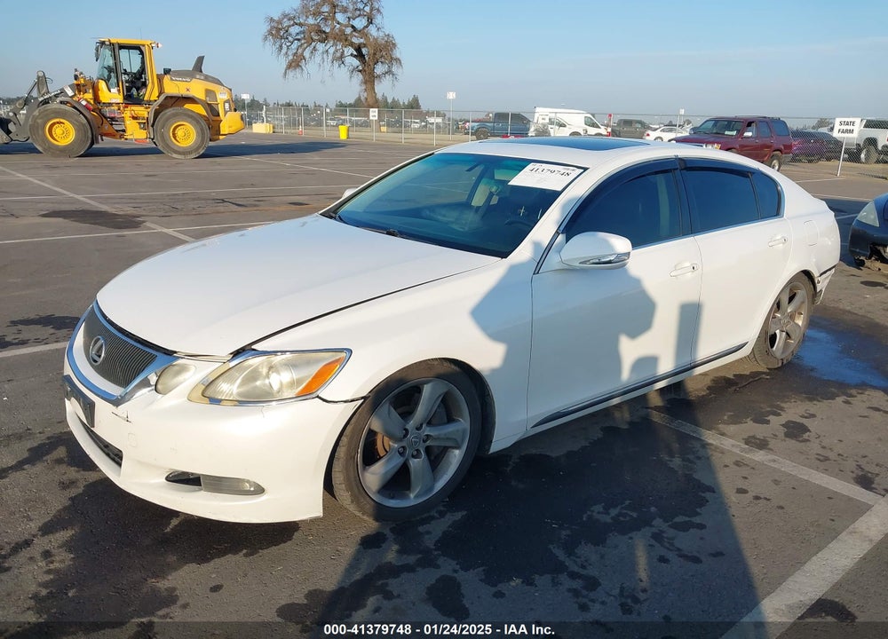 2008 LEXU GS 350 VIN: JTHBE96S080041262