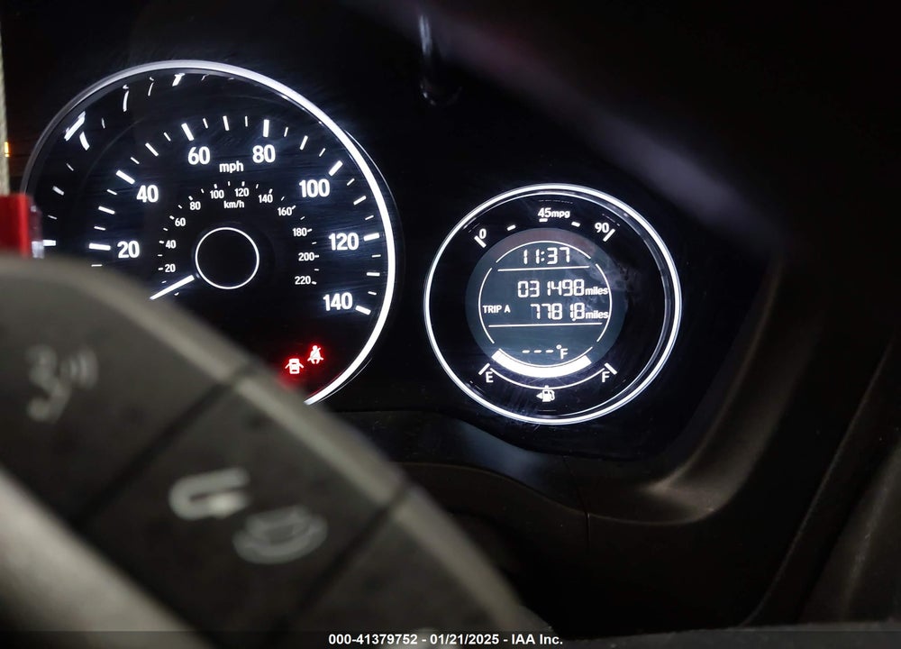 2016 HONDA HR-V LX VIN: 3CZRU6H33GM752533