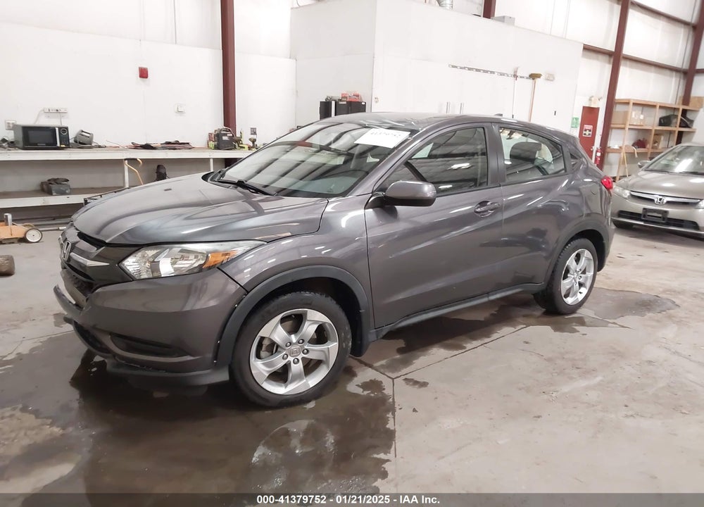 2016 HONDA HR-V LX VIN: 3CZRU6H33GM752533