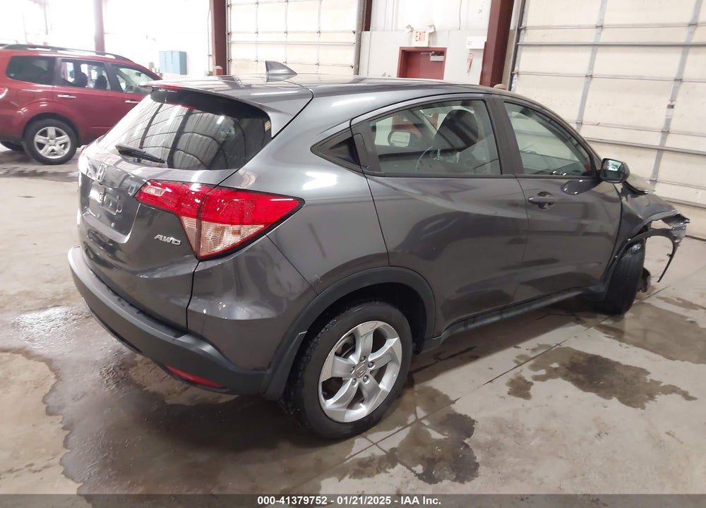 2016 HONDA HR-V LX VIN: 3CZRU6H33GM752533