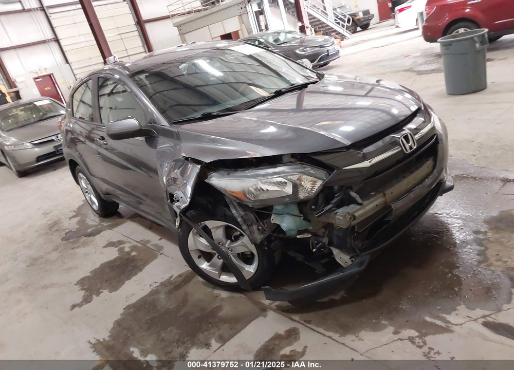 2016 HONDA HR-V LX VIN: 3CZRU6H33GM752533