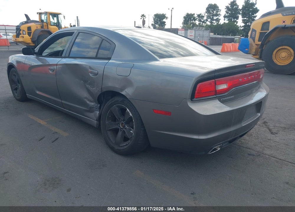 2012 DODGE CHARGER VIN: 2C3CDXBG9CH194780