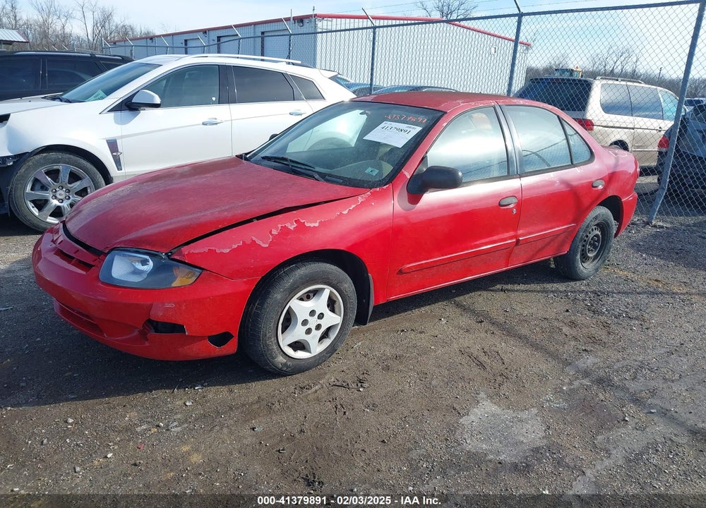2004 CHEVROLET CAVALIER VIN: 1G1JC52F547165574