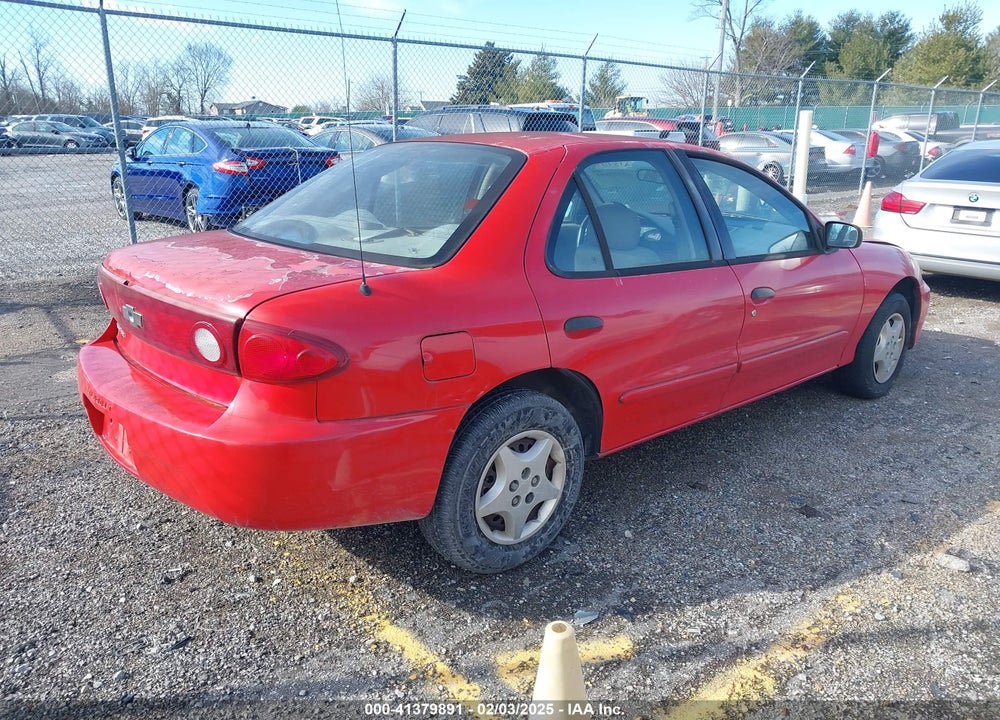 2004 CHEVROLET CAVALIER VIN: 1G1JC52F547165574