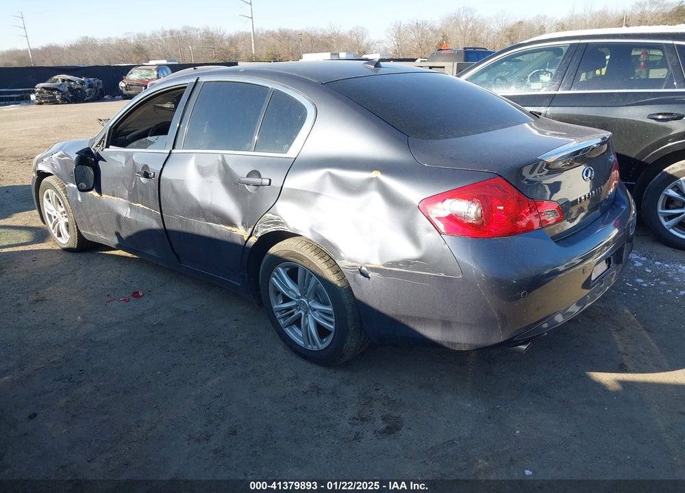 2013 INFINITI G37X VIN: JN1CV6AR3DM757619