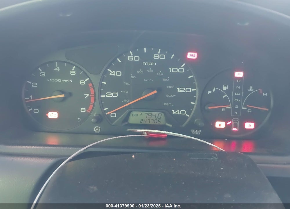 2001 HONDA ODYSSEY EX VIN: 2HKRL18621H531332