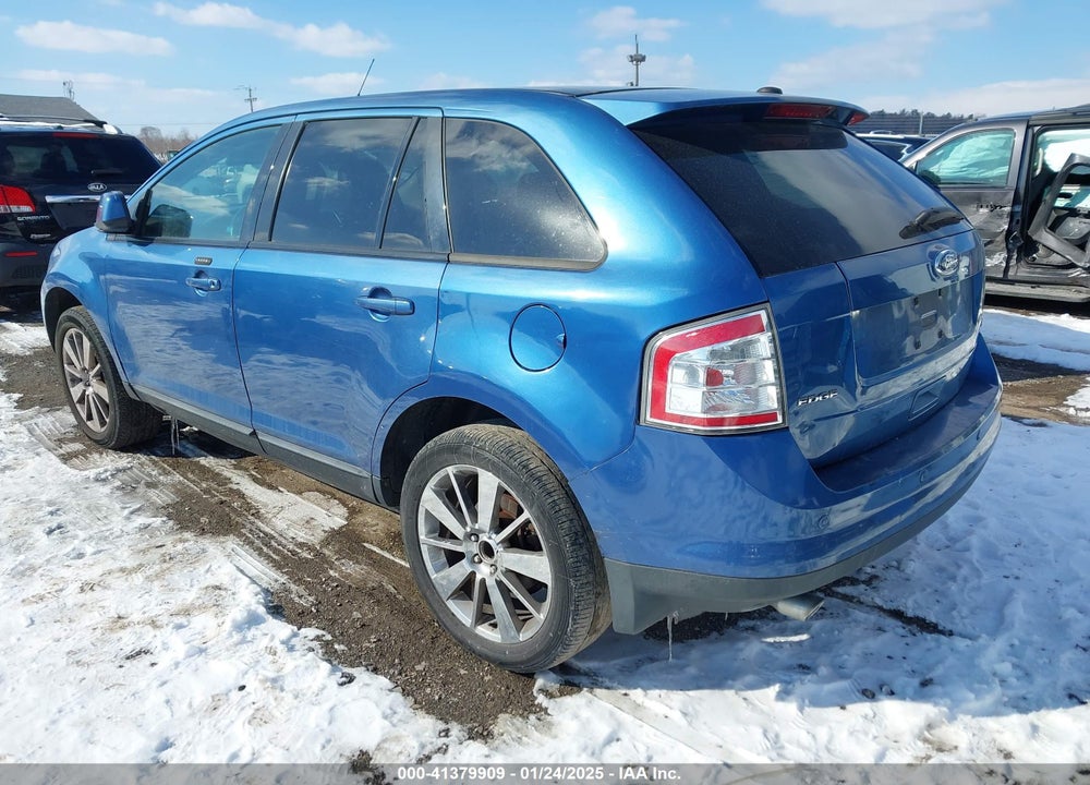 2009 FORD EDGE SEL VIN: 2FMDK38C19BA56631