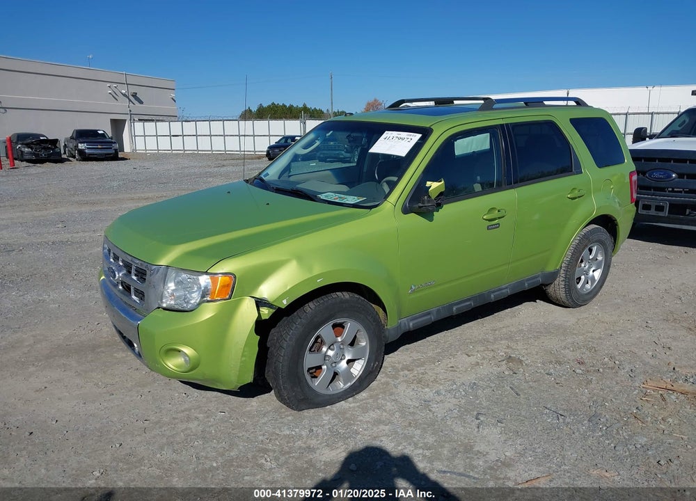 2011 FORD ESCAPE HYBRID LIMITED VIN: 1FMCU4K30BKA59861