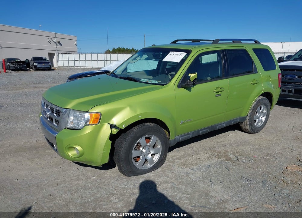 2011 FORD ESCAPE HYBRID LIMITED VIN: 1FMCU4K30BKA59861