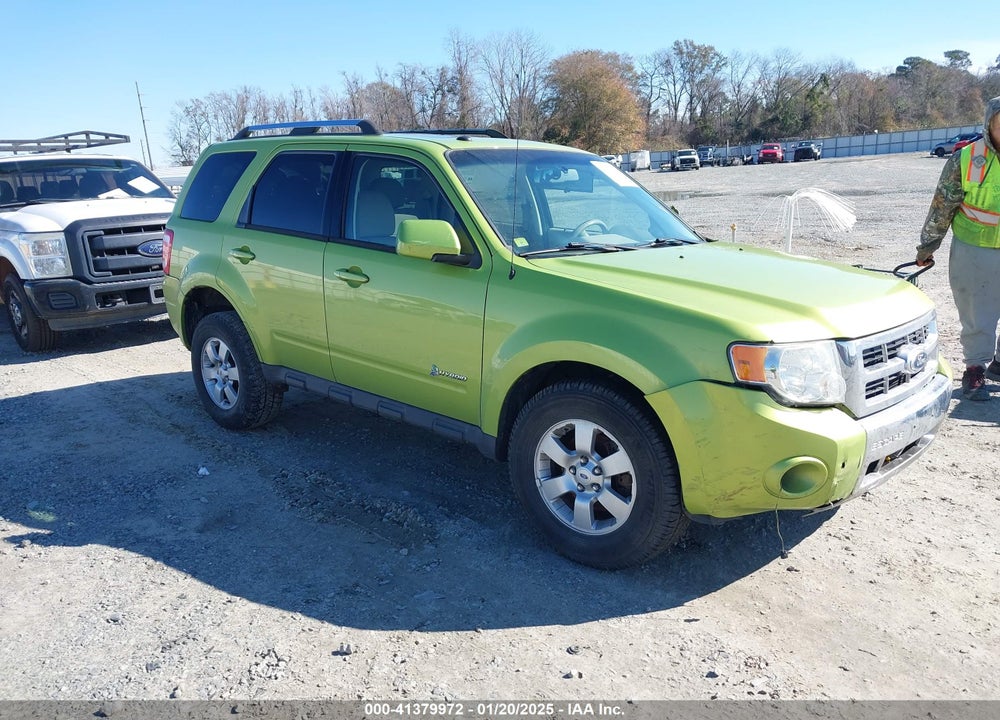 2011 FORD ESCAPE HYBRID LIMITED VIN: 1FMCU4K30BKA59861