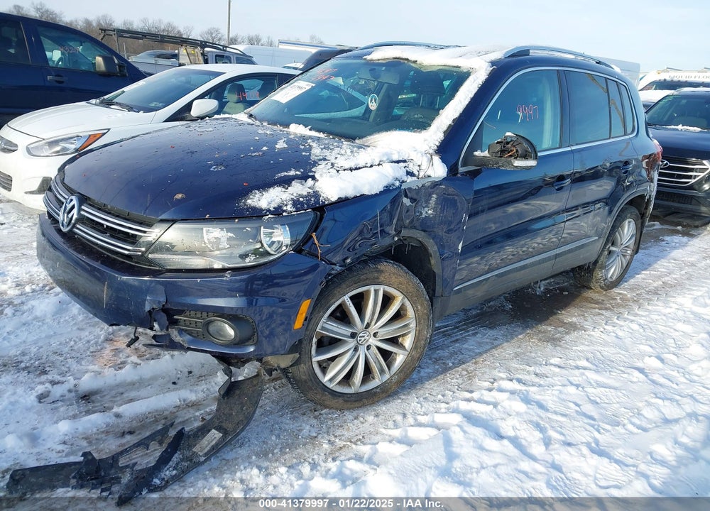 2013 VOLKSWAGEN TIGUAN SE VIN: WVGBV3AX7DW591725