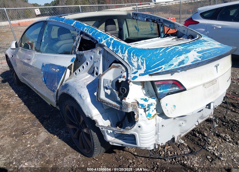 2020 TESLA MODEL 3 PERFORMANCE DUAL MOTOR ALL-WHEEL DRIVE VIN: 5YJ3E1EC4LF714176