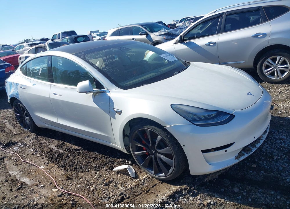 2020 TESLA MODEL 3 PERFORMANCE DUAL MOTOR ALL-WHEEL DRIVE VIN: 5YJ3E1EC4LF714176