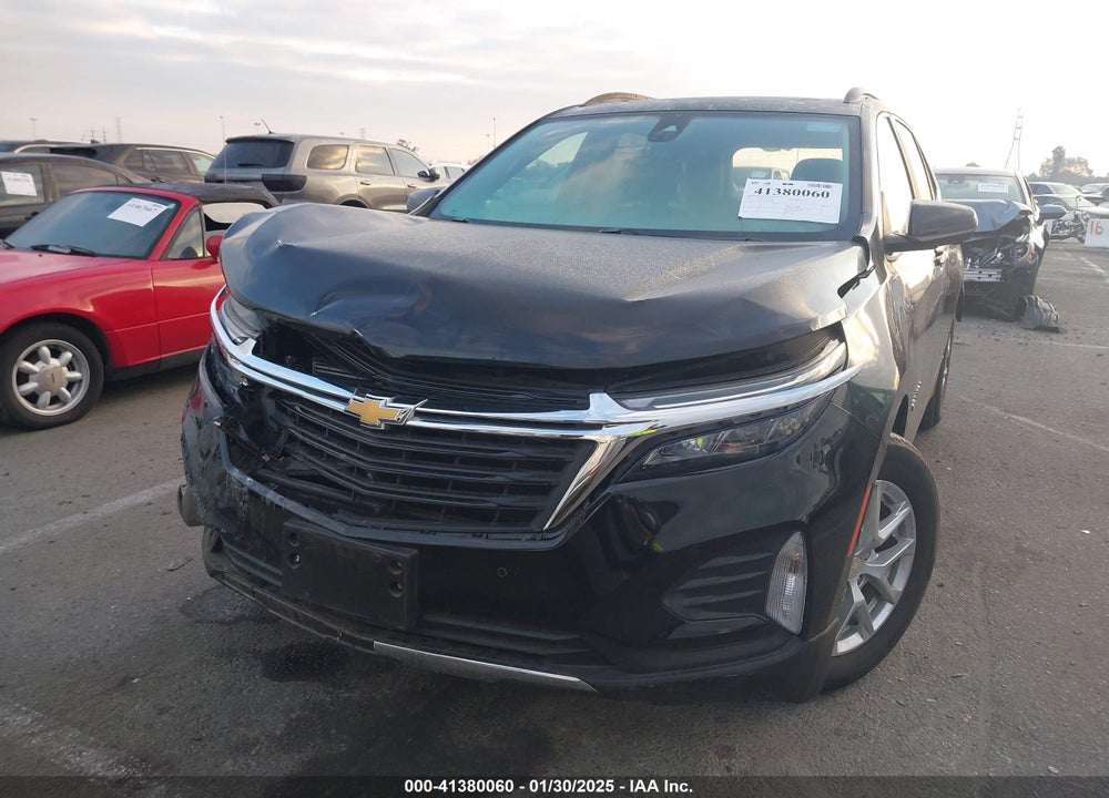 2022 CHEVROLET EQUINOX FWD LT VIN: 3GNAXKEV0NL153902